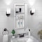 Zenith Products Zenna Home 26 in. H X 16 in. W X 4-1/2 in. D Rectangle Medicine Cabinet/Mirror MM1027 - alternate 3